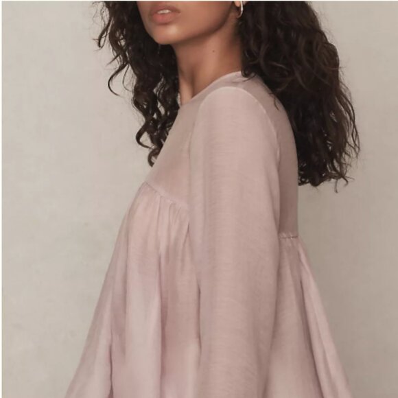 Brand New by Anthropologie Godet Babydoll Blouse - Picture 6 of 7